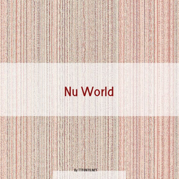 Nu World example